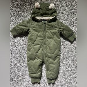 BabyGap Baby Quilted Sherpa Bunting - Size 0-3 Months